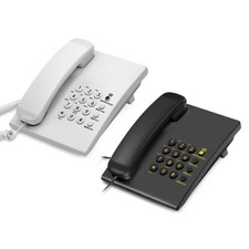 Elderly Friendly Fixed Phone Big Buttons Redial Function Wall Moutable Telephone