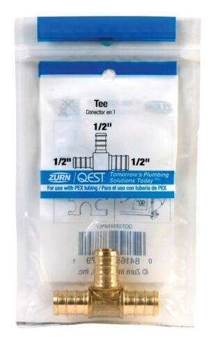 PEX TEE 1/2B1/2B1/2B! Pex Tee 1/2B1/2B1/2B By Nibco Mfrpartno Px80710Xr1! NEW! - Bild 1 von 1