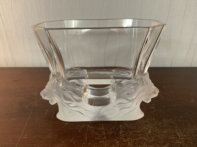 Kelch Jardiniere Lions Kristall- Lalique