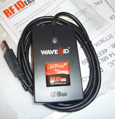 RFIDeas pcProx  Plus WAVE ID RFID Proximity Card USB Reader RDR-80581AKU - Bin 2