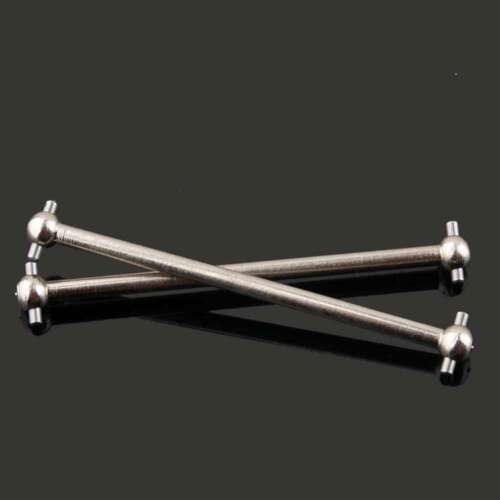 2PCS RC 06006 Silver Centre Front Dogbone 76mm For HSP Nitro 1:10 Buggy Truck - Picture 4 of 4