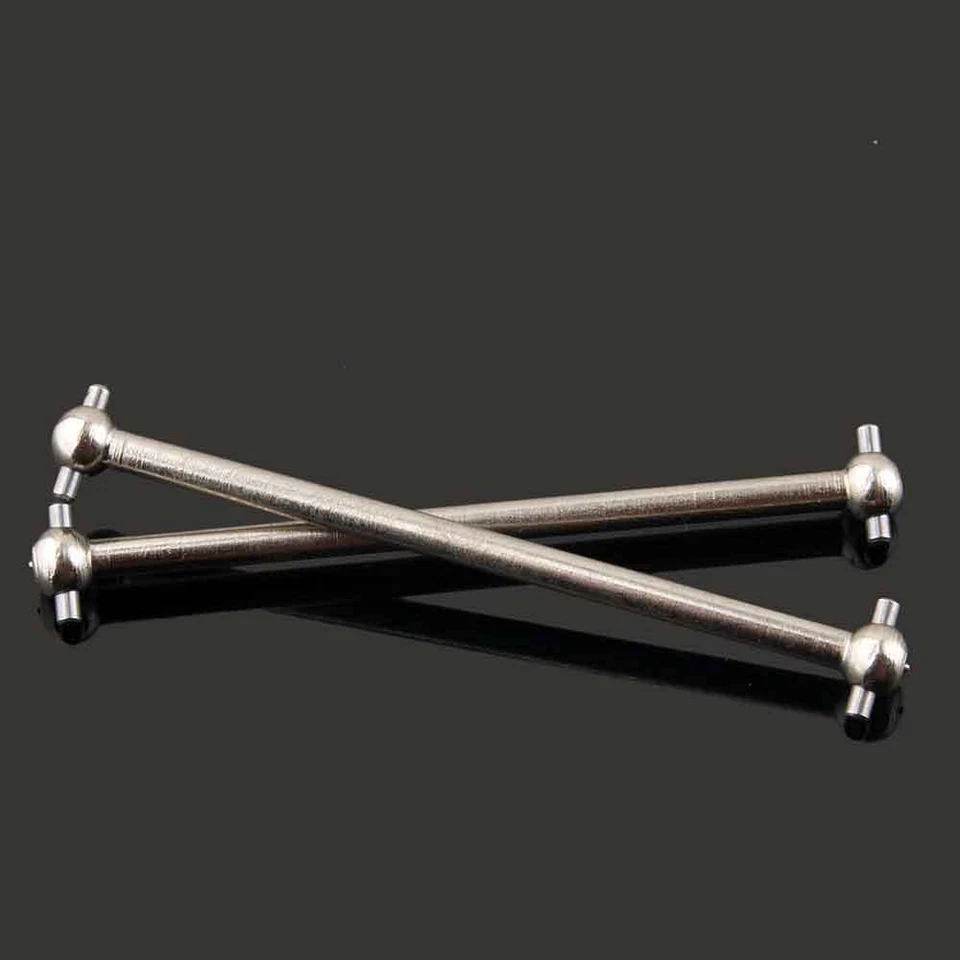 2PCS RC 06006 Silver Centre Front Dogbone 76mm For HSP Nitro 1:10 Buggy Truck - Image 4 of 4