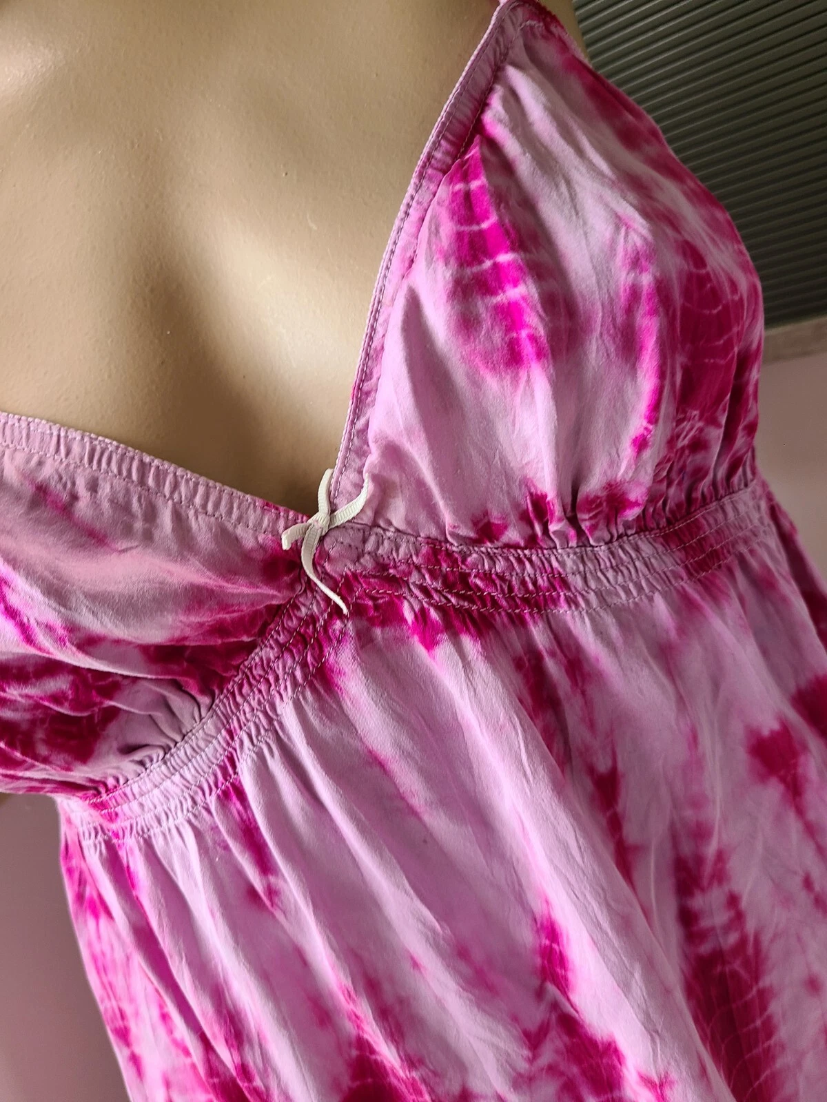 UNDERCOVER Abito slip Victoria's Secret Y2K 100% cravatta di seta taglia M