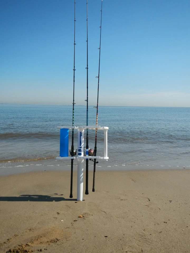 钓鱼竿支架沙钉钓鱼杆支架冲浪钓鱼海滩钓鱼 — 第 3/4 张图片