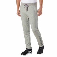 NWT Tommy Hilfiger Men  s Fleece Jogger Gray Size XL