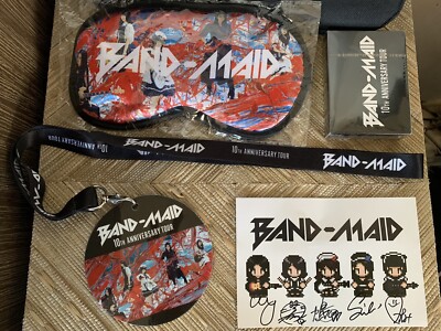 Band-Maid 10th Anniv USA Tour 2023 Ultimate VIP AUTOGRAPH Pixel