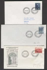 Denmark R50 3 FDC 1966 Palace G Jensen Jewelry