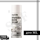 Spray & Seal White Waterproof Mastic Sealant Gutter Pipes Roof Leak Stop 400ml