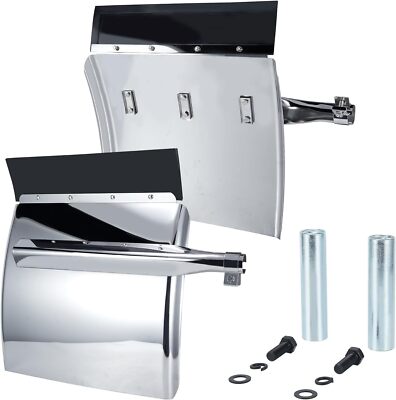 24'' x 24'' Quarter Fenders for Semi Truck, 430 Stainless Steel