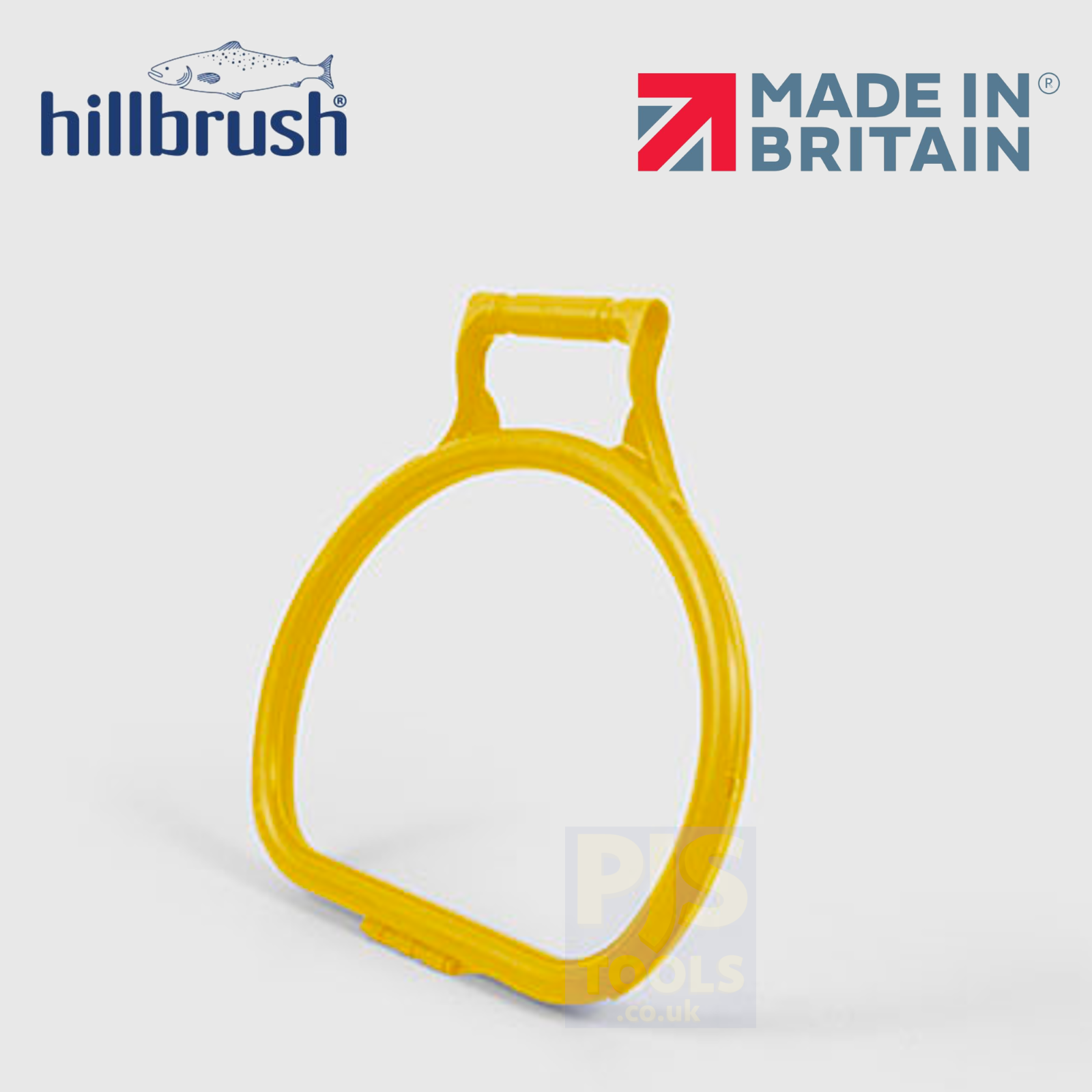 Hill Brush yellow litter picking handy hoop refuse bin bag & sack