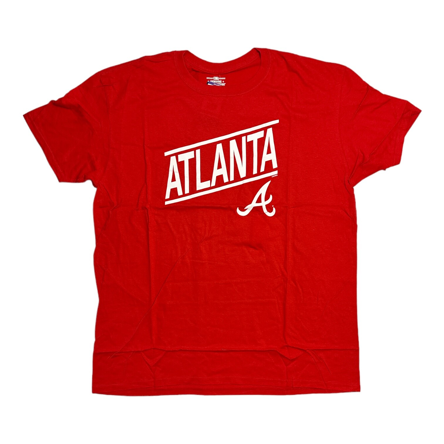 Мужская футболка с круглым вырезом и коротким рукавом с графическим принтом MLB из натуральной кожи 3590₽