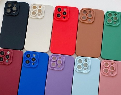 Silicone Shockproof Case For iphone 17 Pro 18 Pro 16 Pro 15 14 13 12 XR SE 2022