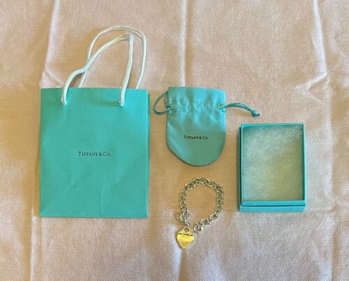 Tiffany & Co. Sterling Silver Heart Tag "Best Mom… - image 1