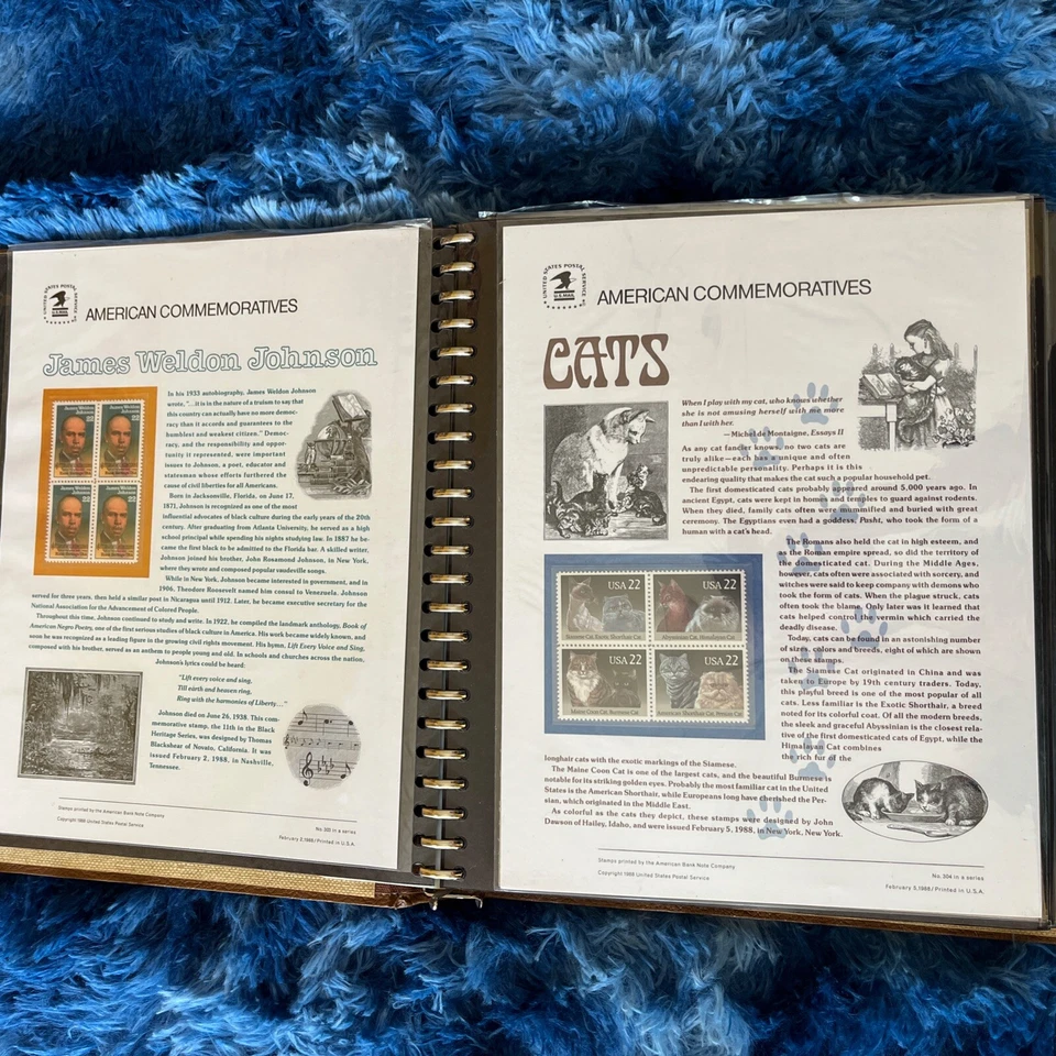 American Commemorative Collection Binder with 31 Panels, 1988-1989 - Image 3 of 4