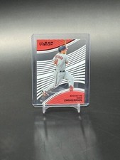 2023 Panini Chronicles #11 Ryan Zimmerman Clear Vision Red /100 Washington