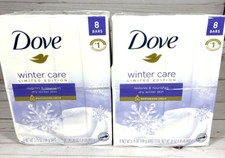 Dove Winter Care Bar Soap Limited Edition 8 Pack - 3.75oz 16 Total Bars 2x