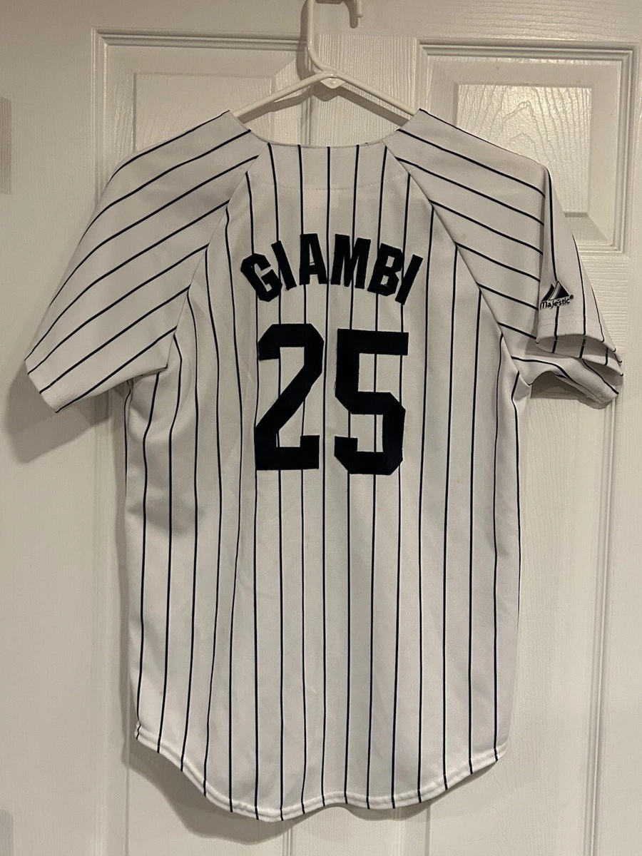 Maillot Vintage New York Yankees Jason Giambi Taille M - Occasion Bon état, Marque Majestic