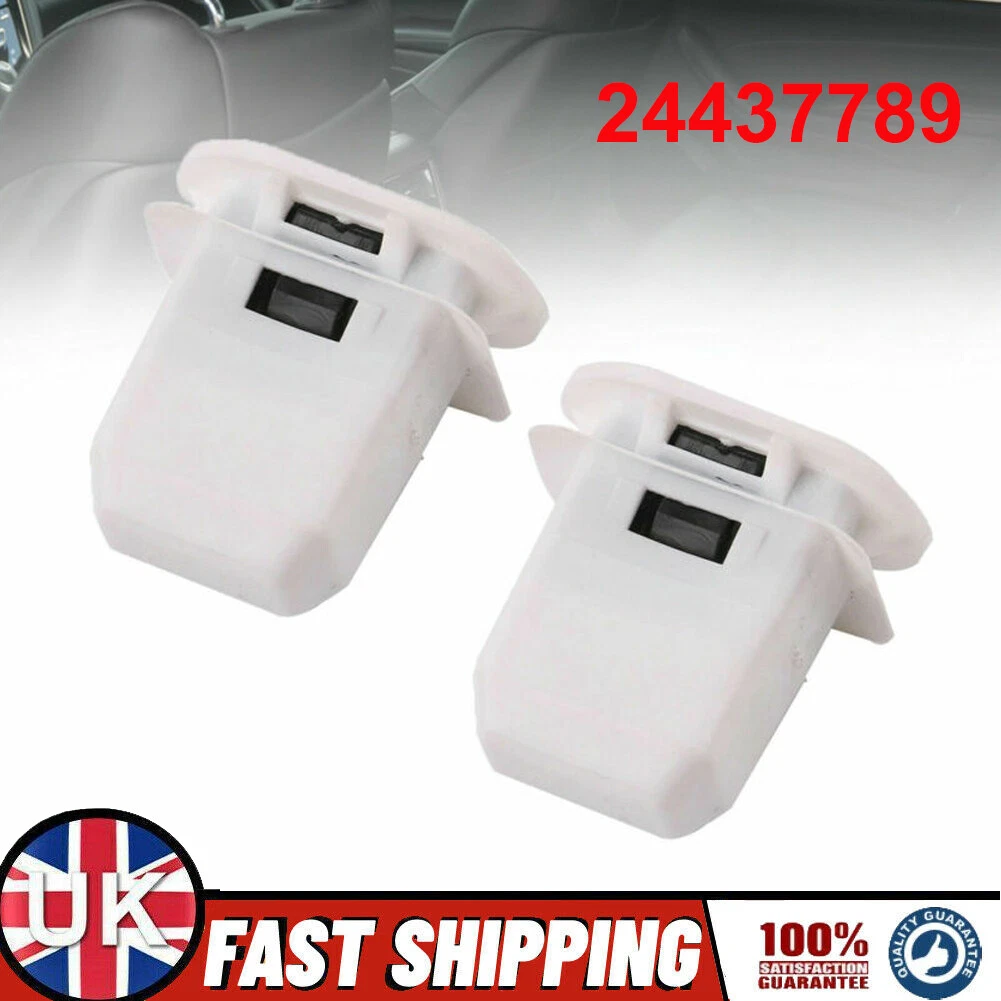 2Pcs Rear Seat Cushion Retainer Bracket 24437789 For Vauxhall