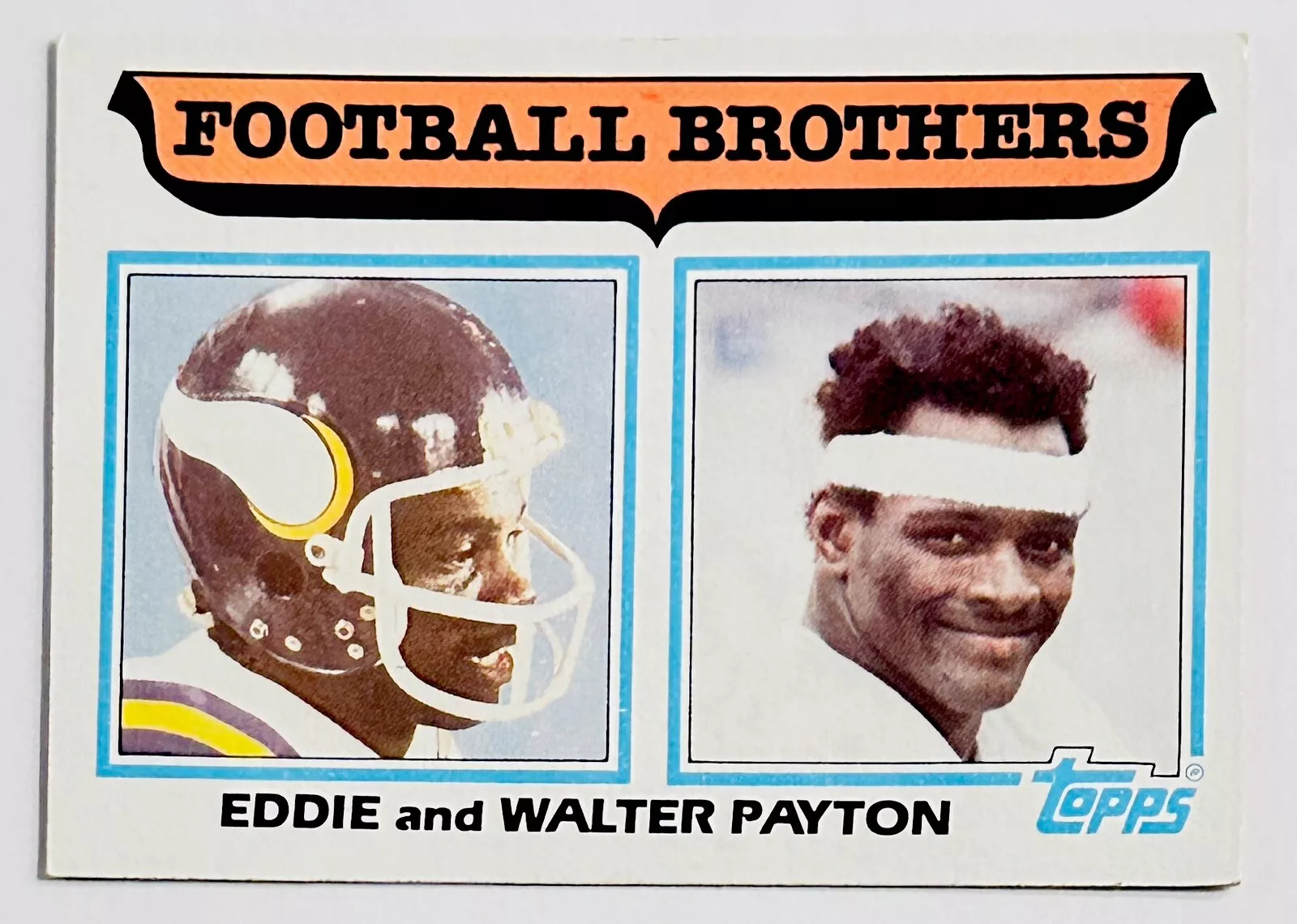 Eddie Payton trading card