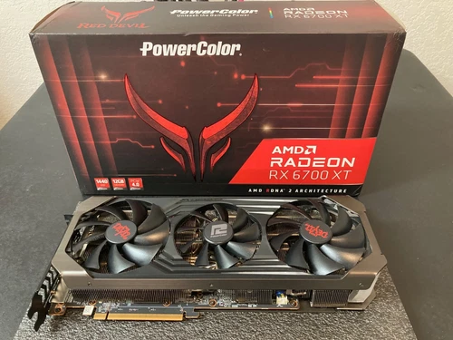 PowerColor Red Devil AMD Radeon RX 6700 XT 12GB GDDR6, Dual BIOS, RGB