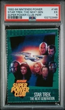 1992-94 Nintendo Super Power Club #146 Star Trek: Next Generation PSA 5 Pop 1