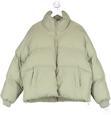 Cold Laundry Green Oversized Puffer Jacket Uk M