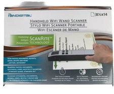 Pandigital S8X1102RD, Handheld WiFi Wand Scanner 8.5x14 Red - NEW Sealed Box