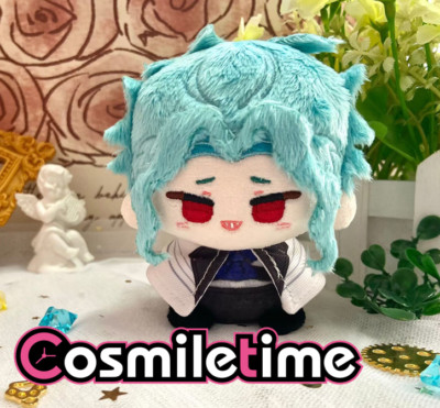 Genshin Impact Dottore Plush Doll Stuffed Anime Plushie Toy Keychain Pendant