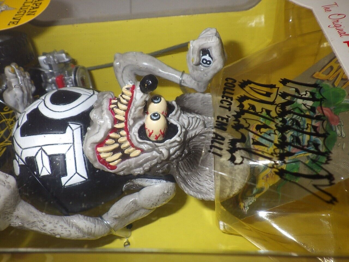 RAT FINK Kustom Monster Figure Japan Exclusive Ed Roth Gray from