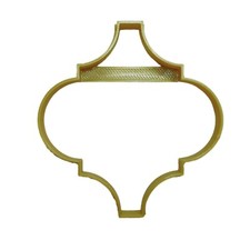 ARABESQUE TILE FRAME SHAPE COOKIE CUTTER MADE IN USA PR5533
