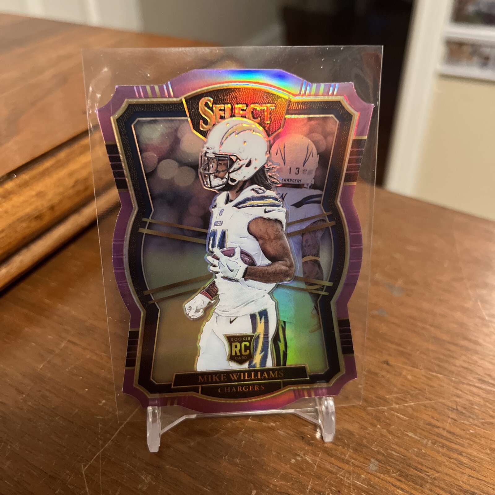 2017 Panini Select Premier Level Purple #75 Mike Williams #138 Rookie RC