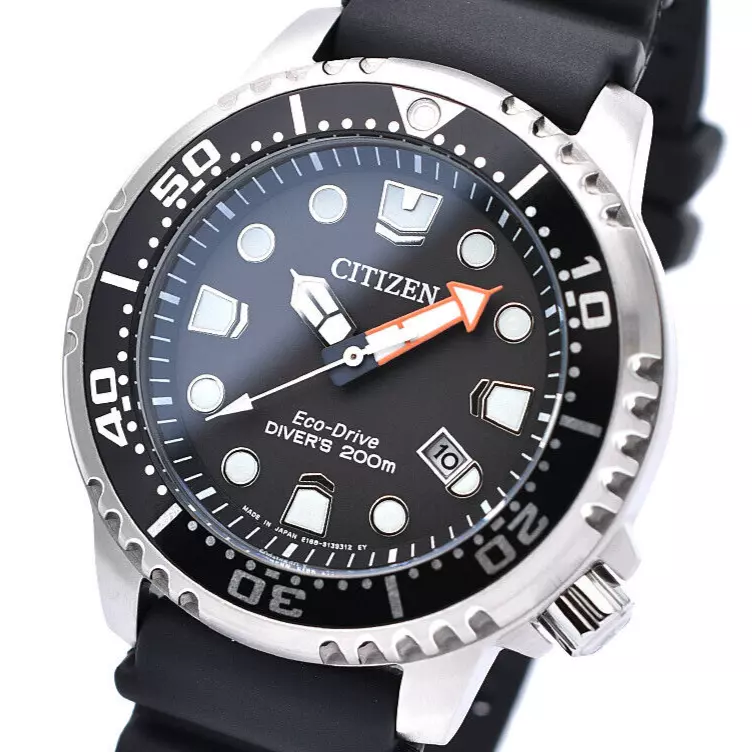 CITIZEN PROMASTER BN0156-05E Eco-Drive MARINE Diver Watch Men's