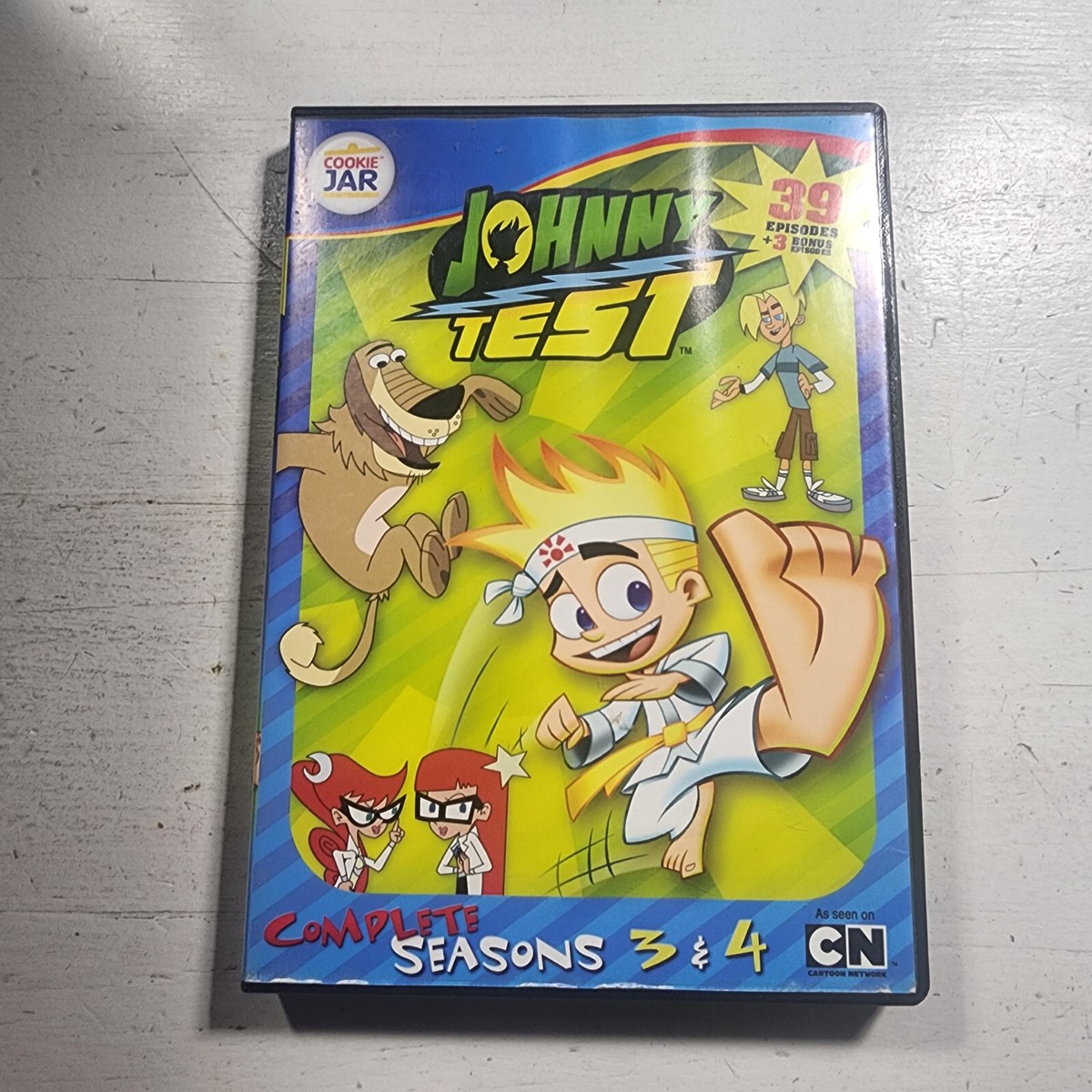 Johnny Test: The Complete Seasons 3 & 4 (DVD, 2011, 4-Disc Set