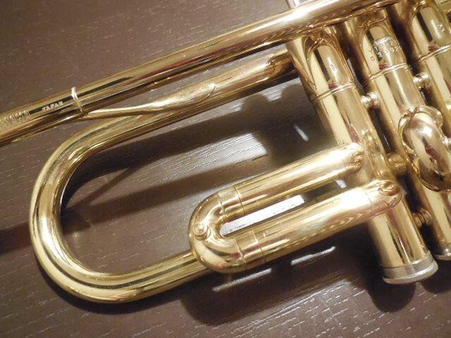 YAMAHA Trumpet YTR-233 With Case & Mouthpiece USED Free Shipping