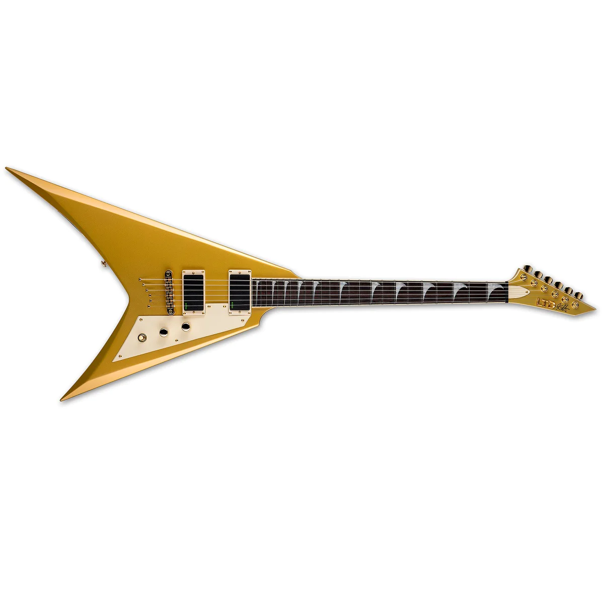 ESP LTD KH-V Kirk Hammett V Signature Electric Guitar Metallic