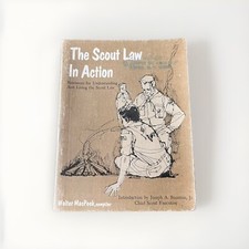 Vintage Scout Law in Action 1966 Boy Scout Bo...