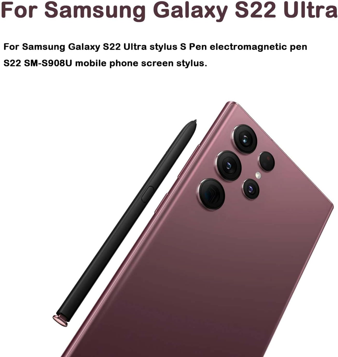 【ほぼ新品】Galaxy S22 Ultra docomo S Pen Amazon.com: Galaxy S22 Ultra S Pen Replacement for Samsung Galaxy