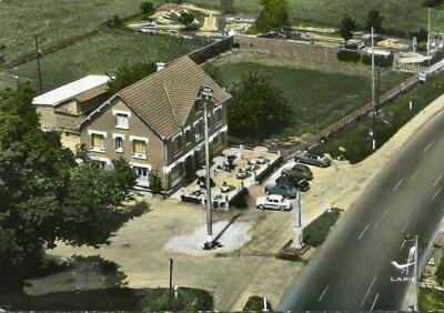 LE PERRAY EN YVELINES aerial view La Halte Saint Jacques Orée Forest Rambouilet
