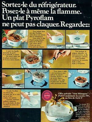  Werbung Advertising 0222 c 1969 Der Kochtopf Pf1 Pyroflam kann nicht knallen