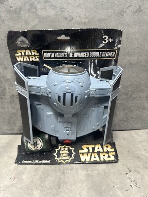 NEW! Disney Parks Star Wars Darth Vader Tie Fighter Advanced Bubble Blower NIB