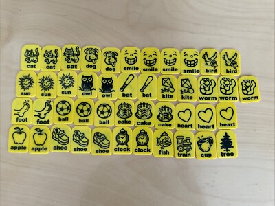 Zingo Bingo Game By Thinkfun Lot of 45 Tiles Replacement Pieces 2009? Lot E