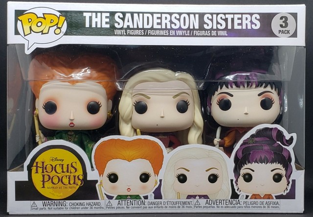 Grown-Up Toys Action & Toy Figures Action & Toy Figures 3 Pack Funko Hocus Pocus Pop Figures