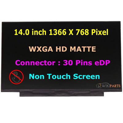 Neu für BOE NT140WHM-NSO V8.0 14,0'' LED LCD WXGA HD Matt Display Bildschirm Panel