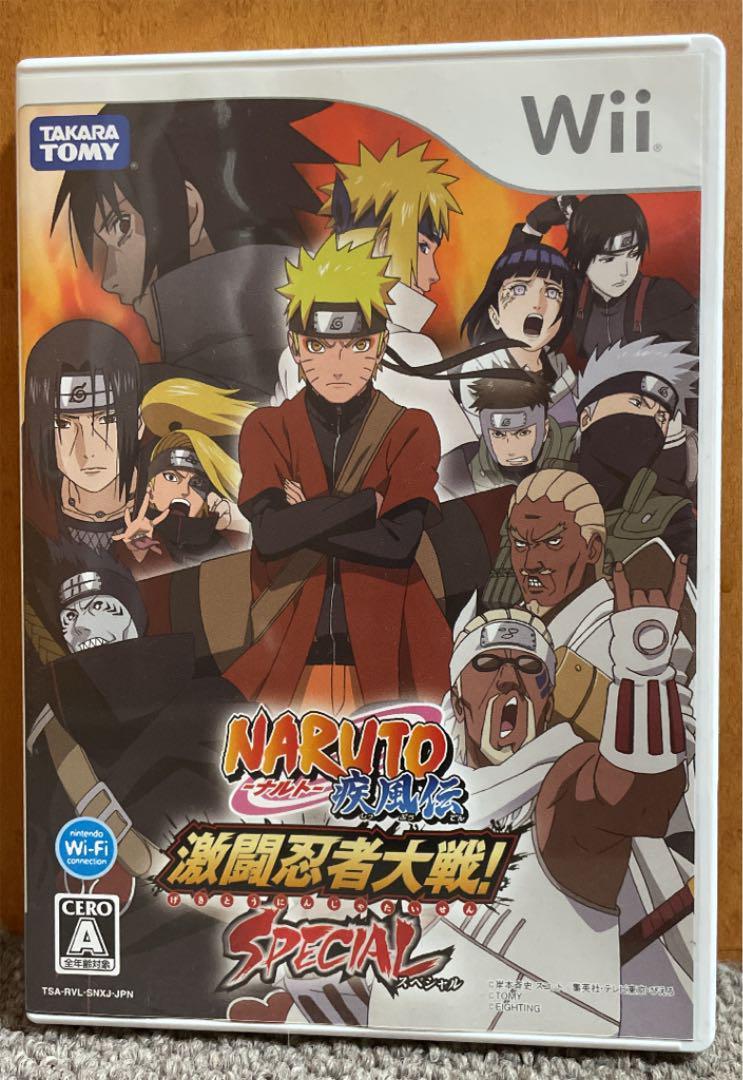 Nintendo Wii Naruto Shippuden Gekitou Ninja Taisen Special From