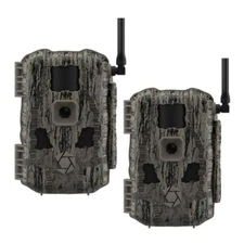 Stealth Cam Fusion MAX 2.0 36MP Cellular Wireless Brown Trail Camera 2 Pack