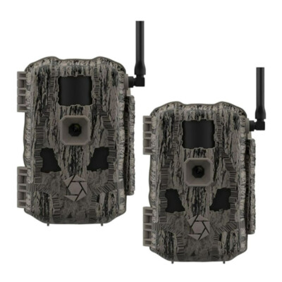 Stealth Cam Fusion MAX 2.0 36MP Cellular Wireless Brown Trail Camera 2 Pack