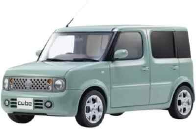 Kyosho samurai 1/18 NISSAN CUBE KSR18060AM Light Green Car New | eBay
