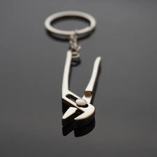 Tongue & Groove Pliers Charm Key Chain Keychain Plumber Tool Dad Novelty Gift