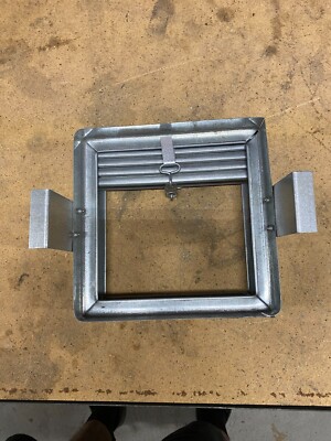 Fire Damper 8x8x3 stainless bracket commercial Lau static syste