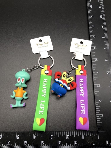 Portachiavi Squidward & Mr. Krabs �� - Foto 3 di 3